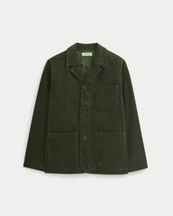 Fine Wale Corduroy Chore Blazer | Dark Forest