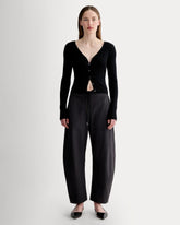The Anywhere Barrel Pant | Black