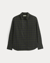 Everyday Shirt in Silky Cotton | Duffle Bag Plaid