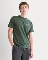 Everlane x Peace and Quiet Crest Graphic Tee | Pine
