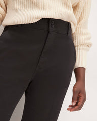 The Organic Kick Flare Pant | Black