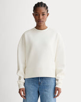 Luxe Fleece Sweatshirt | Bone