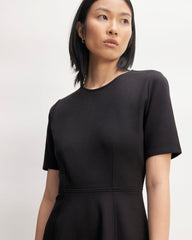 The Dream Short-Sleeve Dress | Black