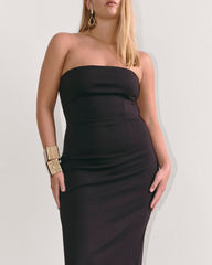 The Dream Strapless Dress | Black