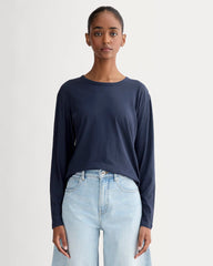 The Air Long-Sleeve Tee | Navy