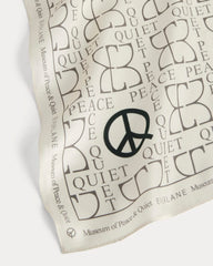 Everlane x Peace & Quiet Silk Bandana | Bone