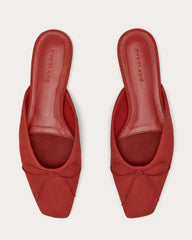 The Ballet Mule | Classic Red Suede
