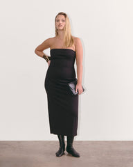 The Dream Strapless Dress | Black