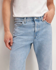 The Authentic Straight Jean | Sun Faded Blue