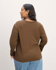 The Air Long-Sleeve Tee | Cocoa