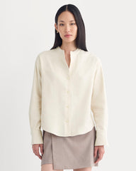 Flannel Shirt | Heathered Oat