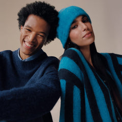 The Alpaca Beanie | Horizon Blue