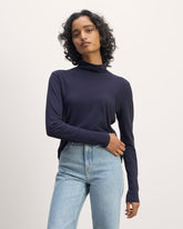 The Air Turtleneck | Navy