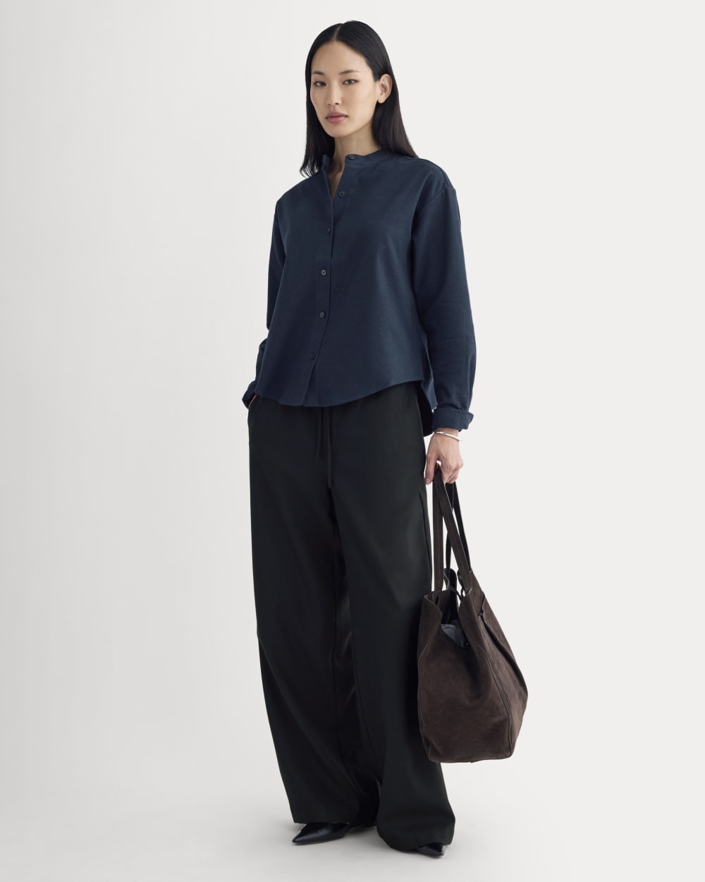 Flannel Shirt | Navy