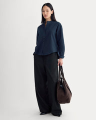 Flannel Shirt | Navy