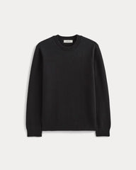 The Classic Sweater in Everyday Cotton | Black