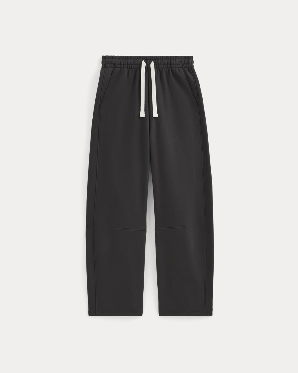 Luxe Fleece Barrel Sweatpant | Black