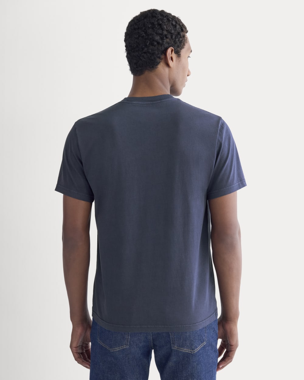 Everlane x Peace and Quiet Crest Graphic Tee |  Navy