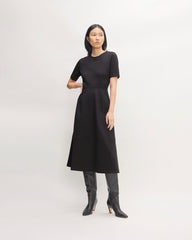 The Dream Short-Sleeve Dress | Black