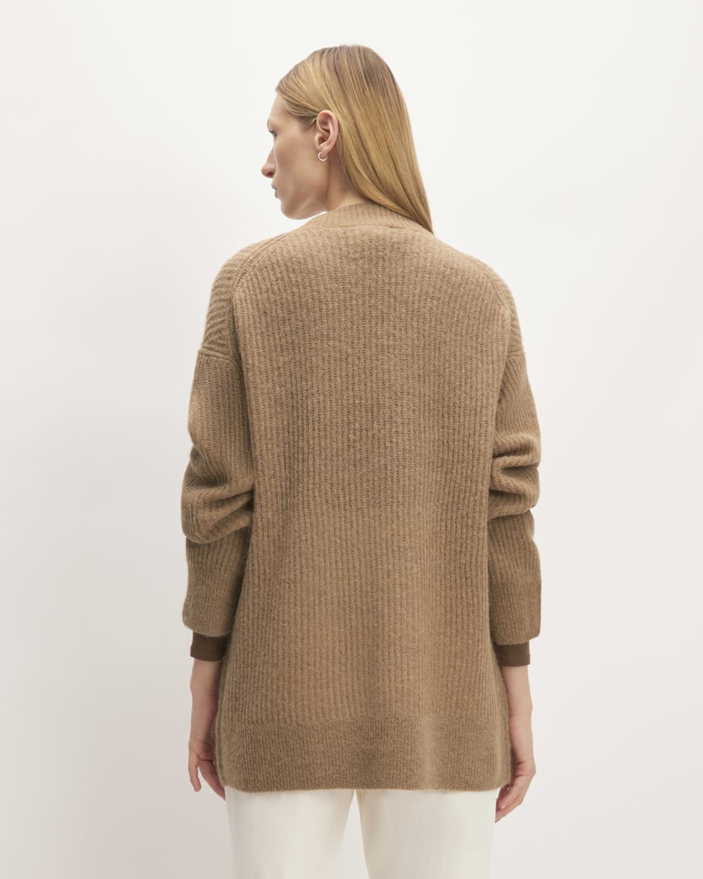 The Alpaca Oversized Cardigan | Tiger's Eye