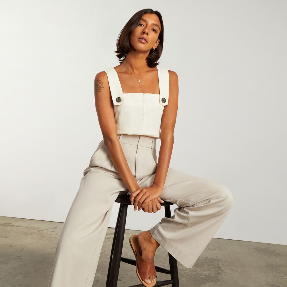 The Apron Linen Tank | Canvas