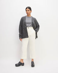 The Confetti Cardigan | Charcoal Multi