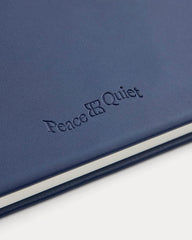 Everlane x Peace & Quiet Leather Journal |  Navy