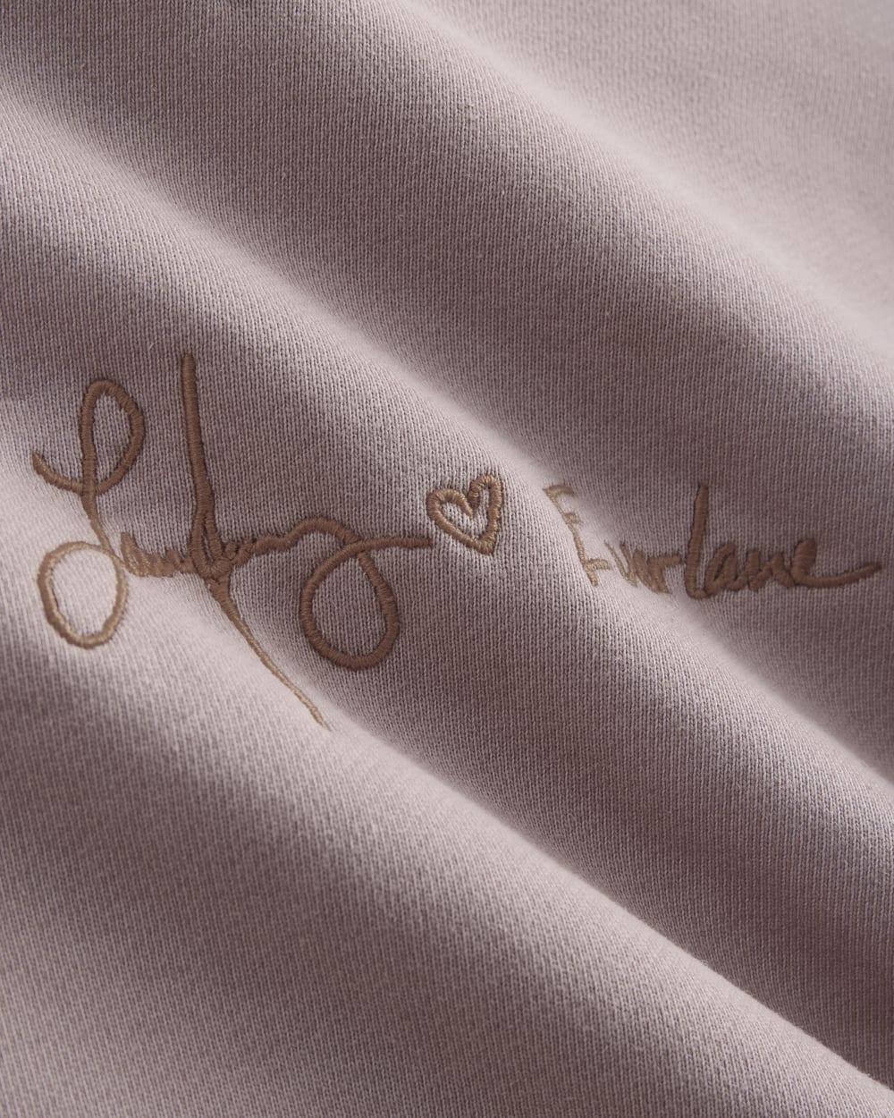 Everlane x The Laufey Foundation Cropped Sweatshirt | Burnished Lilac