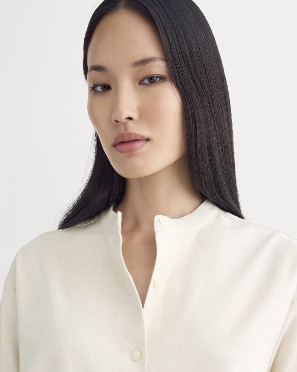 Flannel Shirt | Heathered Oat