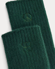 Everlane x Peace & Quiet Cashmere Socks | Pine