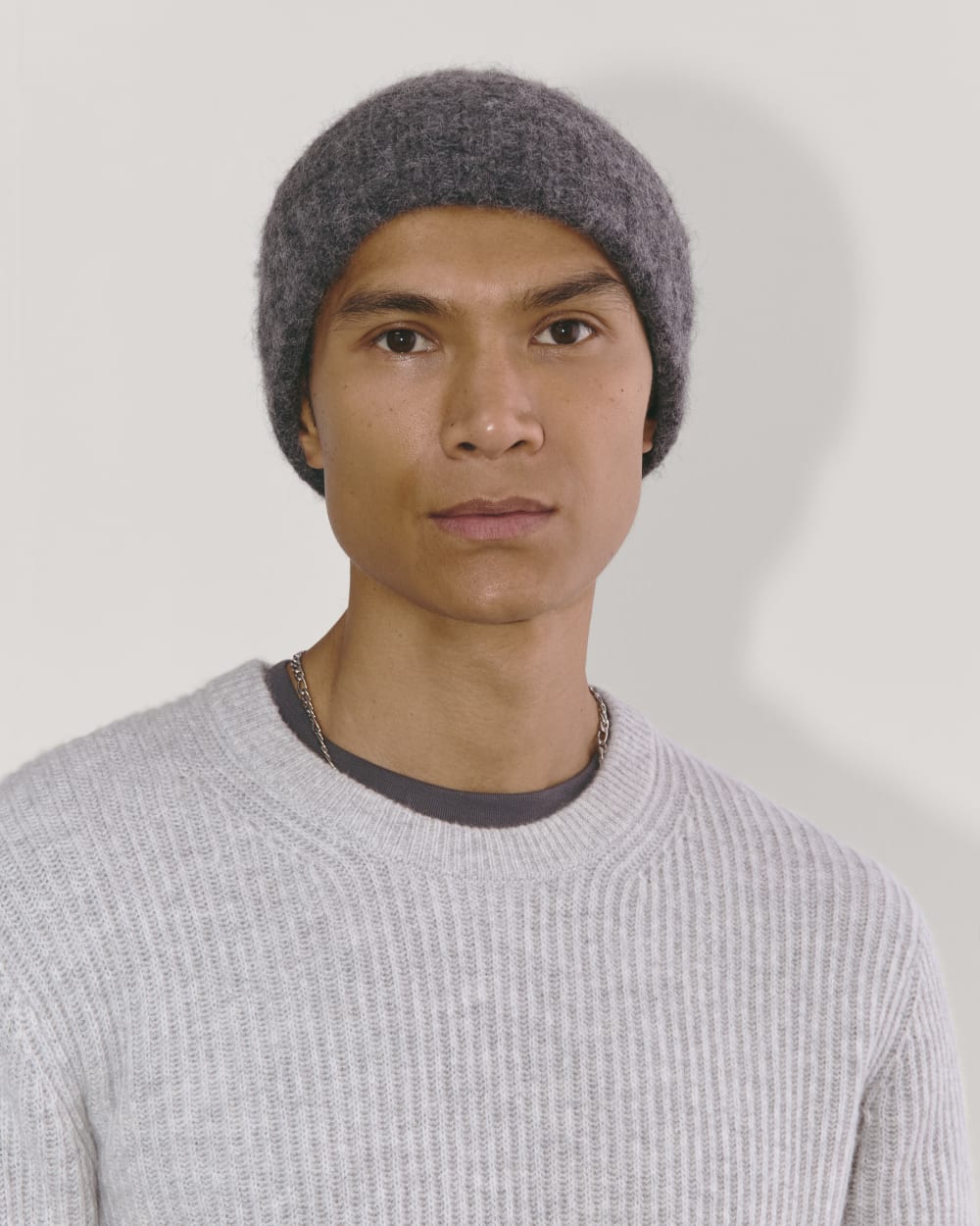 The Alpaca Beanie | Dark Charcoal