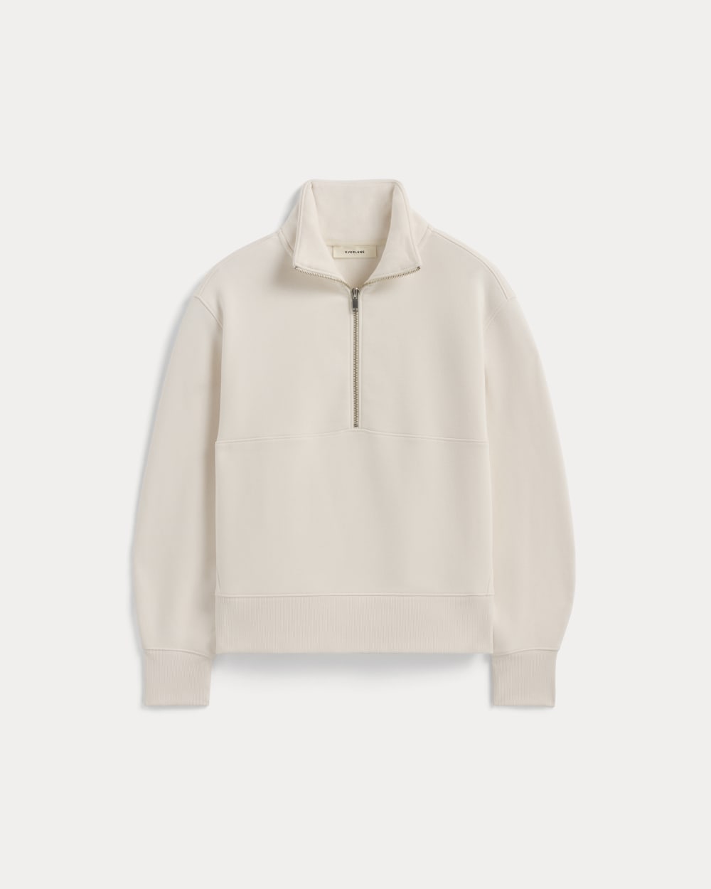 Luxe Fleece Half-Zip Sweatshirt | Bone