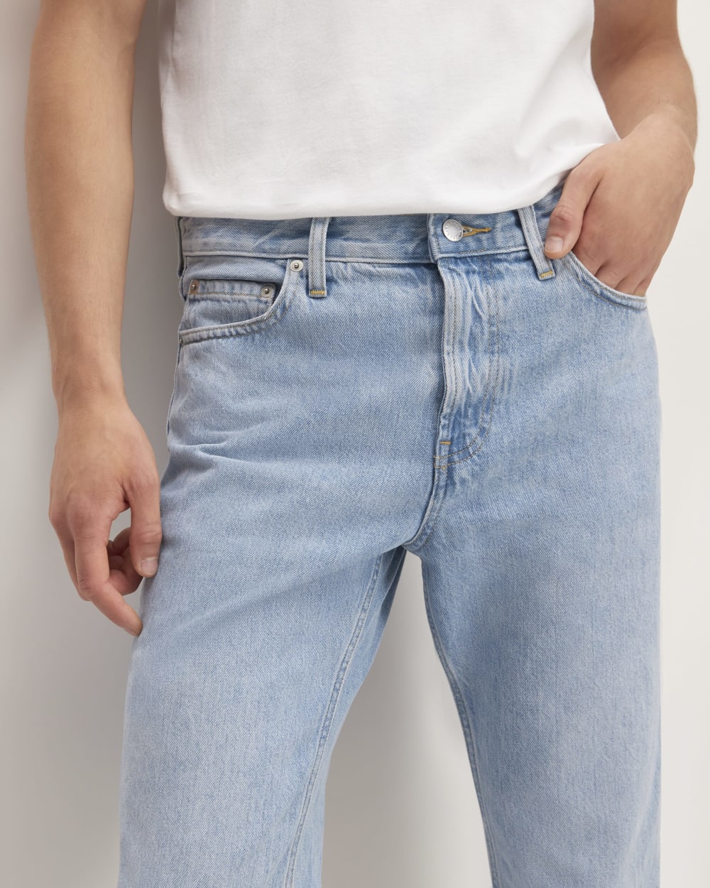 The Authentic Straight Jean | Sun Faded Blue
