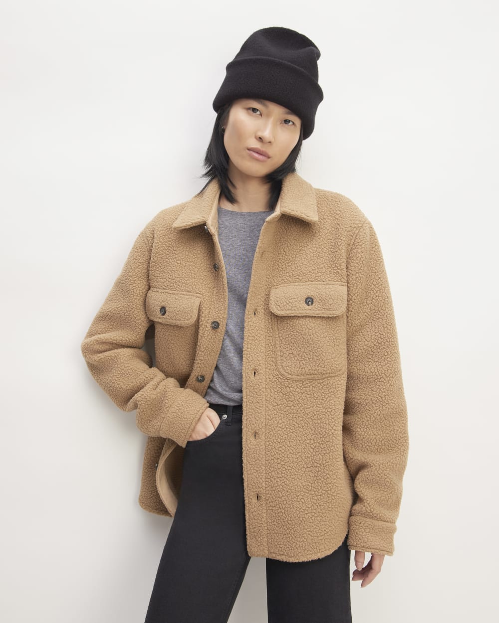 The Good Merino Wool Beanie  |  Black