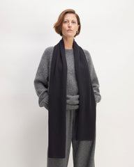 The ReCashmere Scarf |  Black