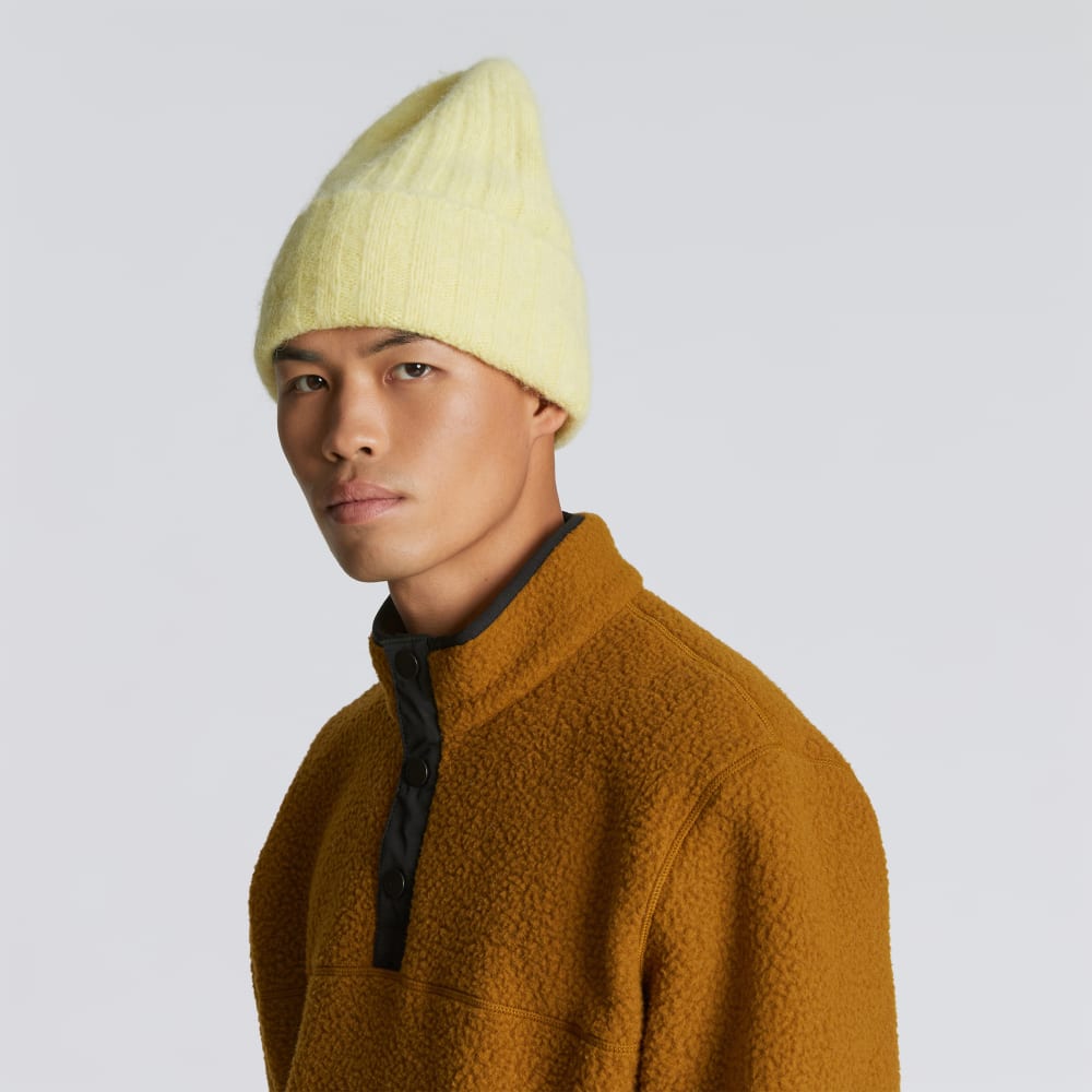 The Alpaca Beanie | Lemon