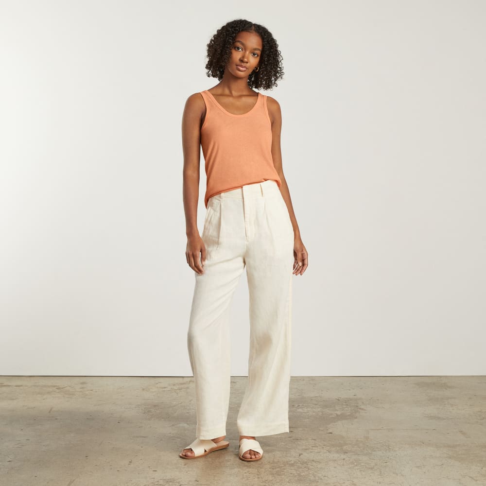 The Air Tank | Orange Chiffon