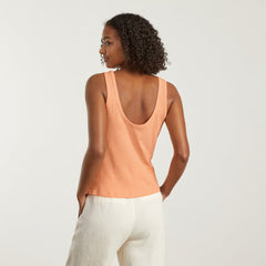 The Air Tank | Orange Chiffon