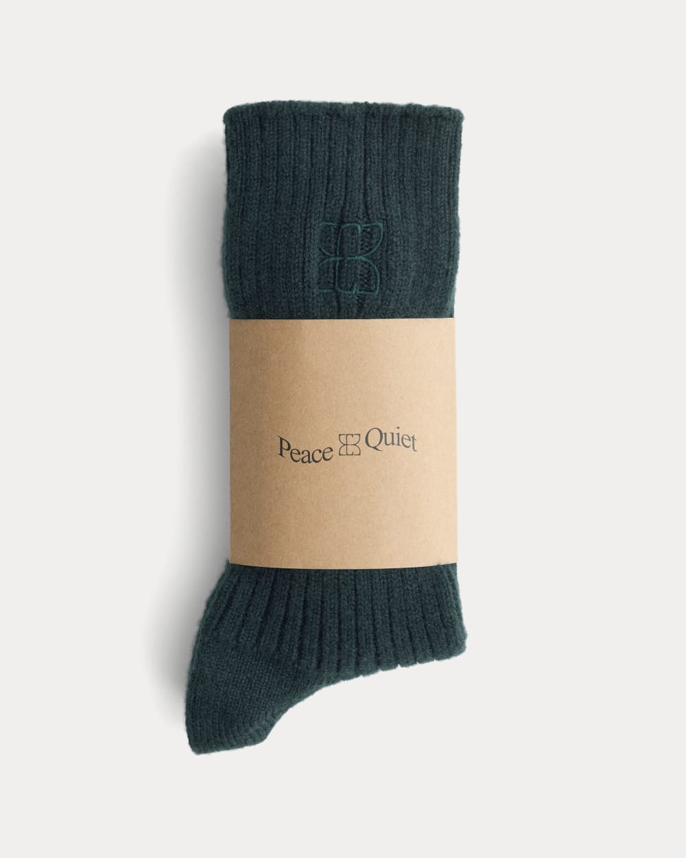 Everlane x Peace & Quiet Cashmere Socks | Pine
