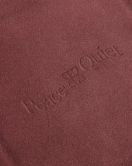 Everlane x Peace & Quiet Suede Catchall | Wine
