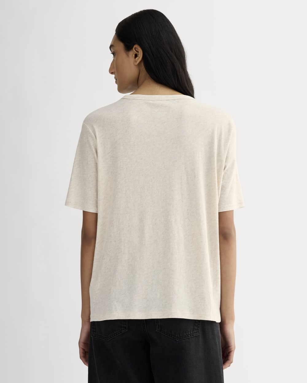 The Air Tee | Heathered Oat