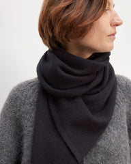 The ReCashmere Scarf |  Black