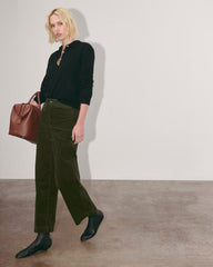 The Sailor Pant in Corduroy | Dark Forest