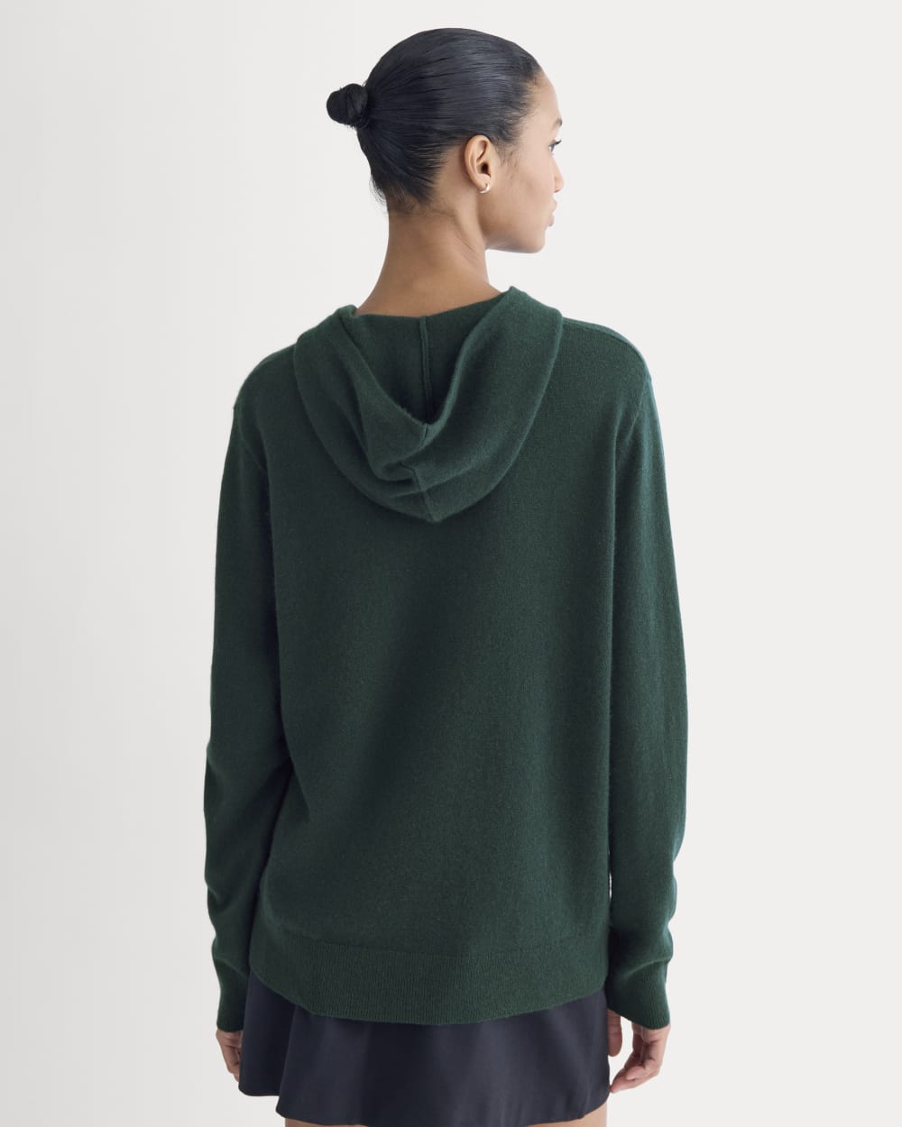 Everlane x Peace & Quiet Cashmere Hoodie | Pine