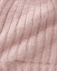 The Alpaca Beanie | Blush Pink
