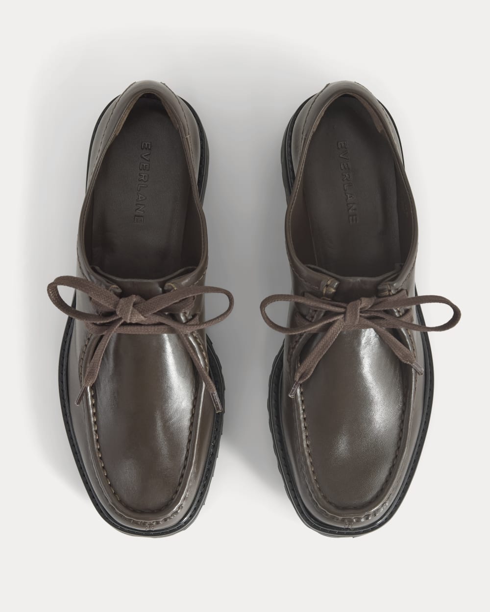 Leather Lug Chukka | Deep Brown